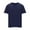 Navy, variant on Admvng Mens t-Shirts Summer Casual Loose Short Sleeved Round Neck T-shirt L-5XL