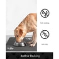 thumbnail image 2 of MK Gdledy Pet Feeding Mat-Absorbent Dog Mat for Food and Water Bowl-No Stains Quick Dry Dispenser Mat-Dog Accessories Pet Supplies-Bowl for Messy Drinkers, 2 of 8