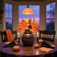 thumbnail image 5 of 9.84x7.87x1.97 Inch Halloween Plug-in Accessories - Maple Wreath with Pumpkin and Berries, 5 of 6