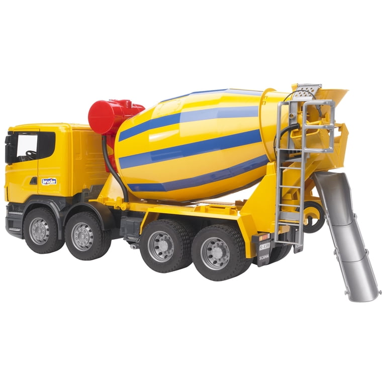 Bruder 03554 Scania R-Series Cement Mixer Truck - Walmart.com