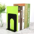 thumbnail image 7 of Heavy Duty Bookends for Shelves, Anti-Slip Base, Black, Great for Library, Office, Home, School, 4 Pairs, 7 of 7