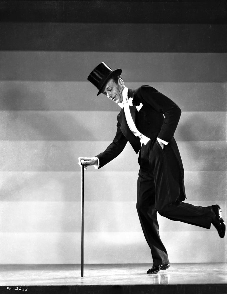 Fred Astaire Dancing In Black Tuxedo Photo Print - Item # Varcel680893 