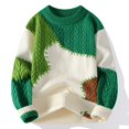 thumbnail image 4 of Suéteres coreanos Harajuku para hombre, suéteres gruesos y cálidos para Navidad para hombre, moda Otoño Invierno 2024, suéter de lana de lujo de alta gama para hombre, 4 of 4