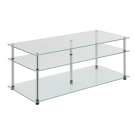 Convenience Concepts 3 Tiered Coffee Table