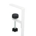 thumbnail image 2 of YAHHU Under Desk Organizer Clamp On Cable Management Tray, Heavy Duty Wire Storage Basket for Power Strip, Router, and Cords, No Drill Installation, White, 2 of 9