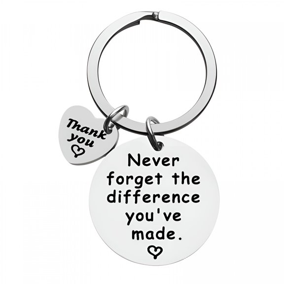 DESIGNICE Appreciation Keychain Coworker Gifts From Friend Colleague Goodbye Thank You Retirement Farewell Motivation Present You Be Proud of the Work You Do Keyring Pendant Jewelry