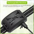 thumbnail image 6 of GJX Wireless Electric Dog Fence Outdoor Containment System Training Collar Shock for 3 Pet Dog Electric Dog Fence Invisible Fence for Dogs, 6 of 7