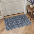 thumbnail image 5 of GENIMO 8'x10' Area Rug for Living Room, Large Machine Washable Non Slip Low Pile Rug for Bedroom Dining Room, Timeless Persian, Dusty Navy, 5 of 7