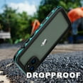 thumbnail image 4 of ELEHOLD Rugged Waterproof Case for iPhone 15 6.1 inch,Built-in Screen Protector 360° Full-Body Protection Shockproof Dustproof Waterproof Scratch-Resistant Case for iPhone 15,Blue, 4 of 10