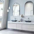 thumbnail image 3 of VIGO Matte Shell Sottile Glass Rectangular Vessel Bathroom Sink in Blue with Duris Faucet and Pop-up Drain in Chrome, 3 of 10