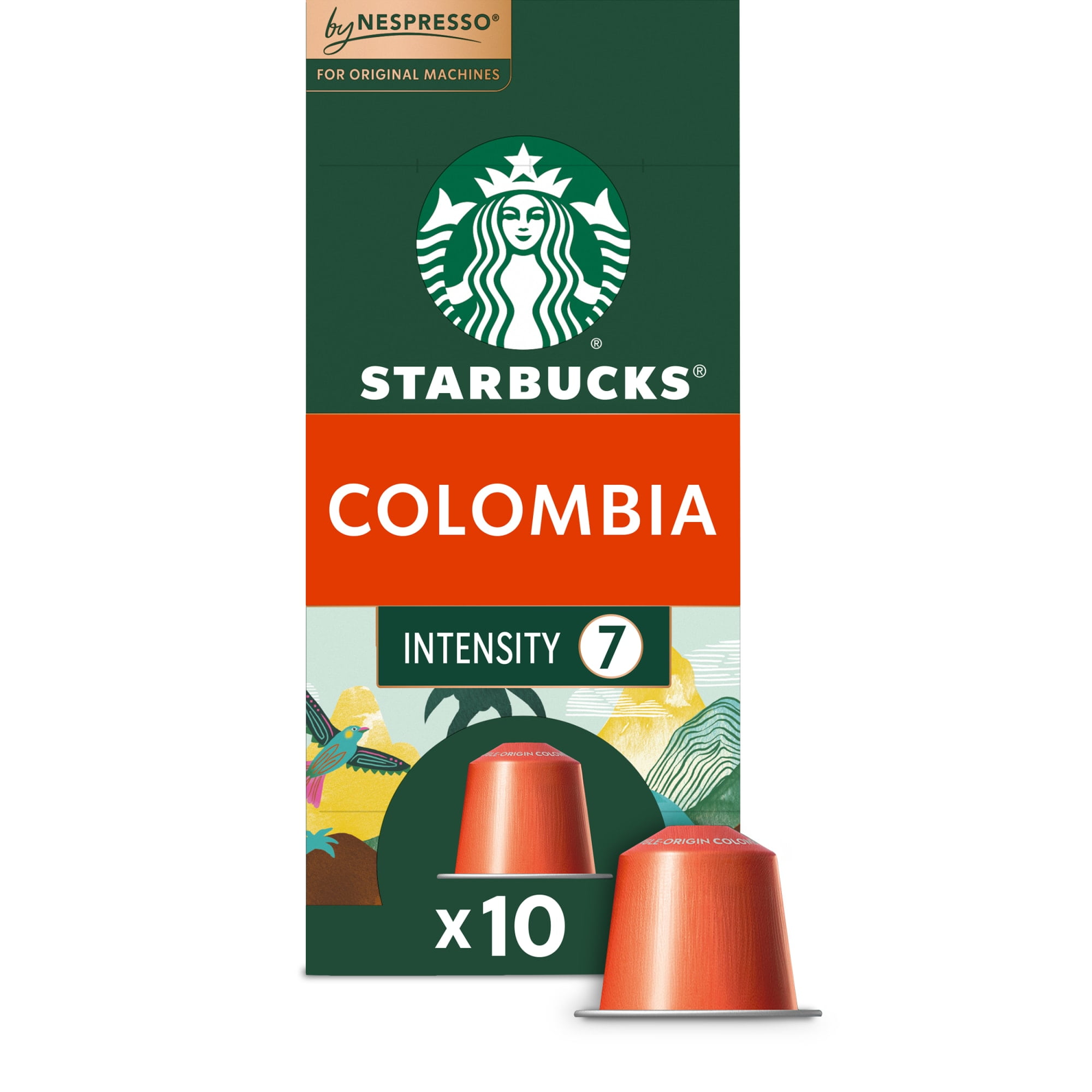 Starbucks by Nespresso Original Coffee Capsules, Variety Pack, 50 Count