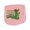 AD-Pink, variant on Inktastic See You Later Alligator with Black Sunglasses Baby Burp Cloth