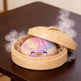 thumbnail image 5 of Chanana Crying Dumpling Squishy with Food Steamer, Cute High-Quality Silicone Sensory Stress Toys, Big Sad Bun Stress Ball, Soft Squeeze Decompression Dough for Adults, 5 of 7