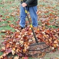 Adjustable Width Stainless Steel Leaves Rakes with Comfort Grip ...