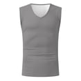 thumbnail image 3 of Afdoent Men's Tank Top Male V Neck Tank Top Lightweight Athletic Solid Sleeveless T Shirt Casual Streetwear, 3 of 7