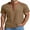 14-ZS-Dark Khaki, variant on JWD Classic henley style Three button henley closure, Mens Henley Short Sleeve T-Shirt Cotton Casual Shirt Mens ShirtsSummer Daily T-Shirts Blue L