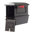 thumbnail image 7 of Traditional Curbside Mailbox with Newspaper Tube and Ashland Mailbox Post, 7 of 7