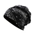 thumbnail image 1 of Gorro A La Moda Para Mujer Y Hombre, Gorro Cálido De Algodón Con Estampado De Flores De Anacardo, Sombrero De Cúpula De Cobertura Para Las Cuatro Estaciones matsuzay AP007035-02, 1 of 3