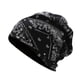 thumbnail image 1 of Gorro A La Moda Para Mujer Y Hombre, Gorro Cálido De Algodón Con Estampado De Flores De Anacardo, Sombrero De Cúpula De Cobertura Para Las Cuatro Estaciones Vogacara AP007035-02, 1 of 3