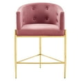 thumbnail image 5 of Modway Savour Tufted Counter Stool in Dusty Rose, 5 of 8
