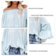 thumbnail image 5 of Blusa encantadora para mujer, blusa acampanada de manga larga, blusa informal para mujer, blusa de manga larga para mujer, rendimiento de alta gama, 5 of 6