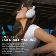 JLab JBuds Lux ANC Over-Ear Wireless Headphones, 70-Hour Battery, Cloud White