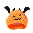 thumbnail image 1 of Halloween Pet Bat Hat Bat Costume for Cat and Dog Cool Halloween Party Accessories with Sticky Strap One Size Adjustable Pet Halloween Costumes for Cats Small Dogs Cat Bat Costume Dog Bat, 1 of 8