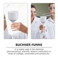 thumbnail image 3 of Plastic Funnel Paper Filtering Funnel for Laboratory Use 2Pcs Buchner Funnels, 3 of 5