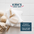 thumbnail image 6 of Kirk's Castile Bar Soap - Made With Premium Coconut Oil, Original Fresh Scent, 4 oz. Bars, 3 Pack, 6 of 8