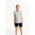 thumbnail image 4 of French Toast Girls School Uniform Short Sleeve Picot Collar Interlock Polo Shirt, 4 of 4