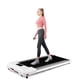 thumbnail image 4 of Costway Cinta de correr para debajo del escritorio con plataforma para caminar de 0,6 a 3,8 mph, con control remoto y pantalla LED blanca, 4 of 4