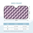 thumbnail image 3 of Bingfone Leopard Print Car Windshield Sunshade,Sun Foldable Sun Shield Sun Visor for Car - Medium, 3 of 8