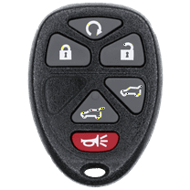 Car Key Fob Keyless Entry Remote for 2008 Chevrolet Tahoe FCC OUC60270 OUC60221 Part Number 15913427 22951510