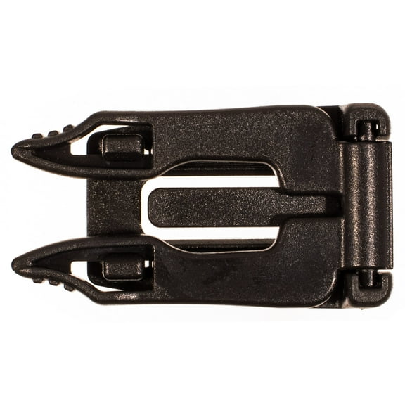 West Coast Paracord MOLLE Strap Carabiner Clip - Tactical Outdoor Colors - 2 Inch X 1 Inch Clips Attaches to Bag and Clothing Straps