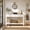 White-3 drawers, variant on Aiho Console Table 39" With Drawers, Wood Entryway Table Hallway Table with Outlets & USB Ports, Sofa Table for Living Room, Foyer and Corridor - Black
