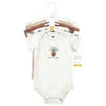 thumbnail image 2 of Hudson Baby Cotton Bodysuits, Plants, 12-18 Months, 2 of 3