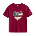 thumbnail image 2 of FDDMis Tops for Girls 10-12 Tshirt Girls Tunic Tops Sweat Shirts for Girls Size 18/20 Clothes Size 3t Girls Clothes 10/12 Girls, Red 3-4 Years, 2 of 6