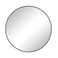 thumbnail image 2 of BESTCOSTY 48" Wall Mounted Circular Mirror Black, 2 of 5