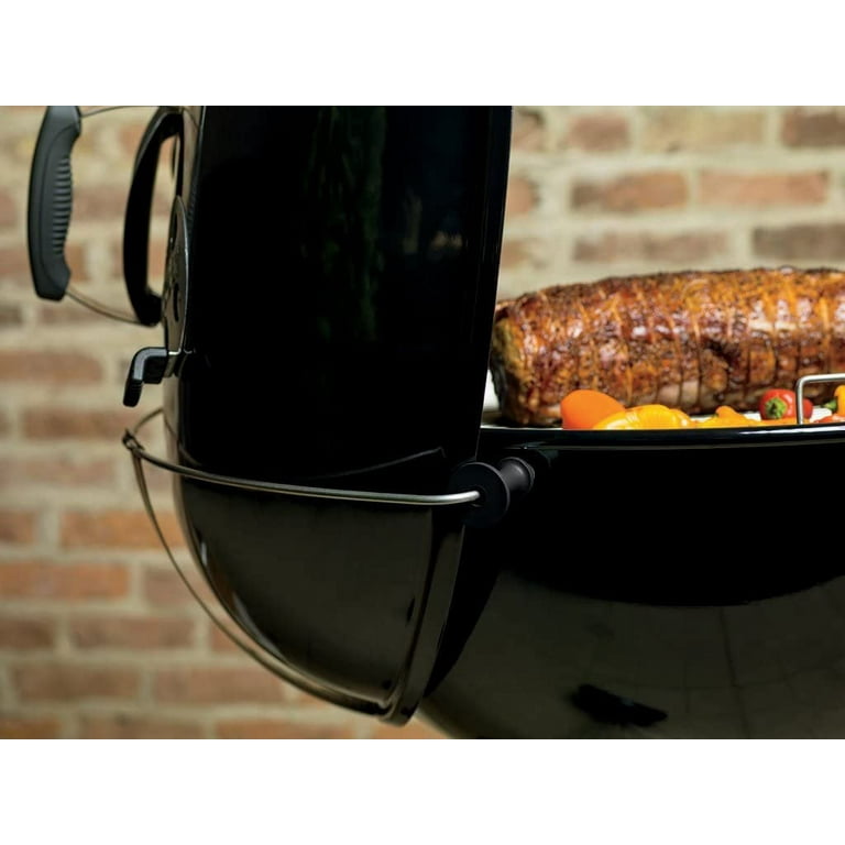 Weber 26-Inch Original Kettle Premium Charcoal Grill, Black