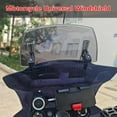 thumbnail image 3 of Spoiler Air Deflector Adjustable Windscreen Universal Fit for CF MOTO 800MT 650MT 800 MT 650TR-G CFMOTO 150 250 300 650 400GT (A Transparent), 3 of 7