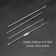 thumbnail image 3 of Cuatro en un removedor de plateado Negrohead Removedor de acero inoxidable Kit de depilación el kit de depilación Acné Whitehead Popping Zit Removing para la cara de la nariz Eigraketly CE001558-00, 3 of 7