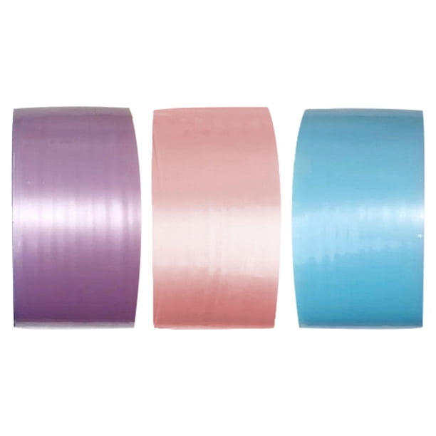 3 piezas de cinta adhesiva de bola interesante, cintas de papelería, cinta adhesiva de bola rodante azul violeta rosa