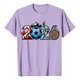 thumbnail image 4 of Women's Football Graphic T-Shirt, Women's Soccer Letter Print Short Sleeve T-Shirt - Casual Summer Neck Top for Sports Fans, Everyday Wear for Soccer Tournament 2026 Light Purple Size: M, 4 of 4