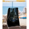 thumbnail image 2 of Batman Arkham Knight Batmobile Officially Licensed Beach Towel 30' X 60', 2 of 6