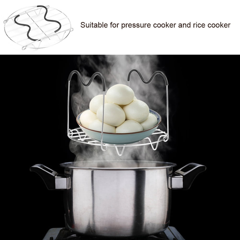 Pressure Cooker Trivet 20cm 7.9in Steamer Rack With Silicone Handle For Pressure Rice Cooker For Pot Accessories Walmart