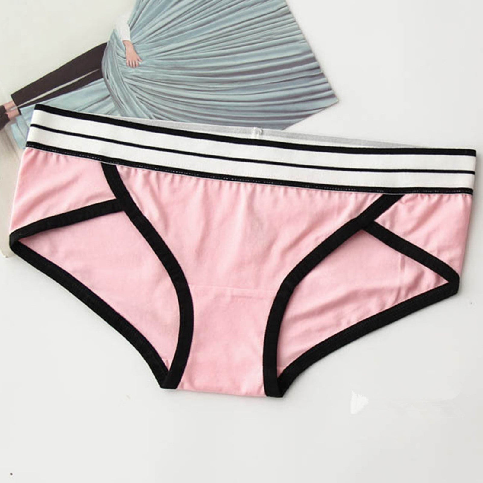 Rovga Panties For Women Female Comfortable Underwear Sports Bag Hip