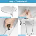 thumbnail image 7 of Bidet Toilet Seat, Adjustable Water Pressure, Self-Cleaning, Rear and Feminine Wash, Non-Electric Bidet Attachment for Toilet Seat, 7 of 7