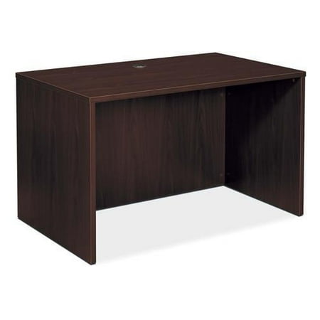 BL2104NN Basyx by HON BL2104 Desk Shell - 48" Width x 30" Depth x 29" Height - Laminate, Mahogany