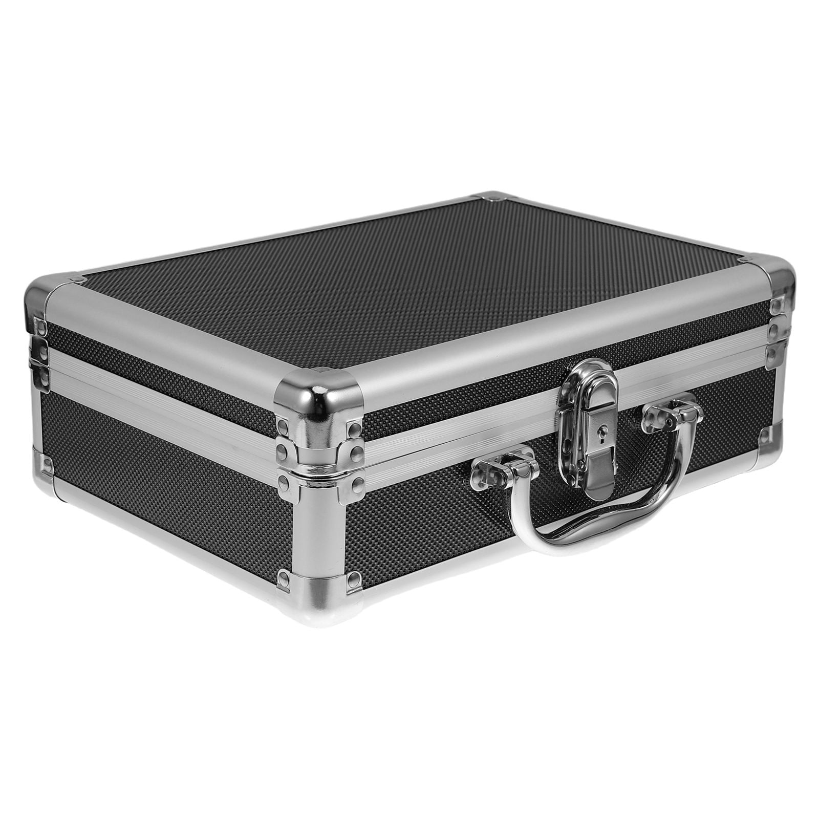 Worgeous Aluminum Alloy Briefcase With Lock And Foam Metal Hard Case Toolbox For Men Women Travelers Luggage Craftsman Travel Cash