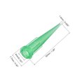 thumbnail image 3 of Agujas de llenado cónicas de punta roma industrial de Unique Bargains 18ga X 1.26" Verde 120 Pcs, 3 of 3